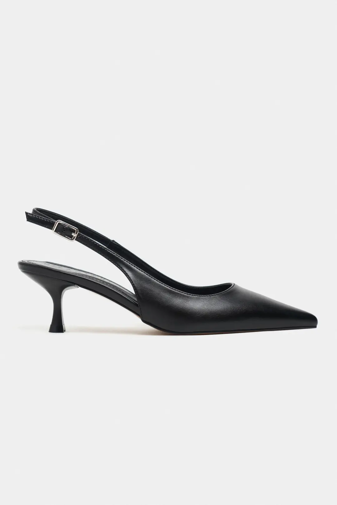 Megy Matte Pointed Toe Slingback